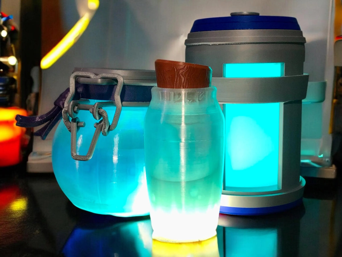3D PRINTED FORTNITE SHIELD POTIONS