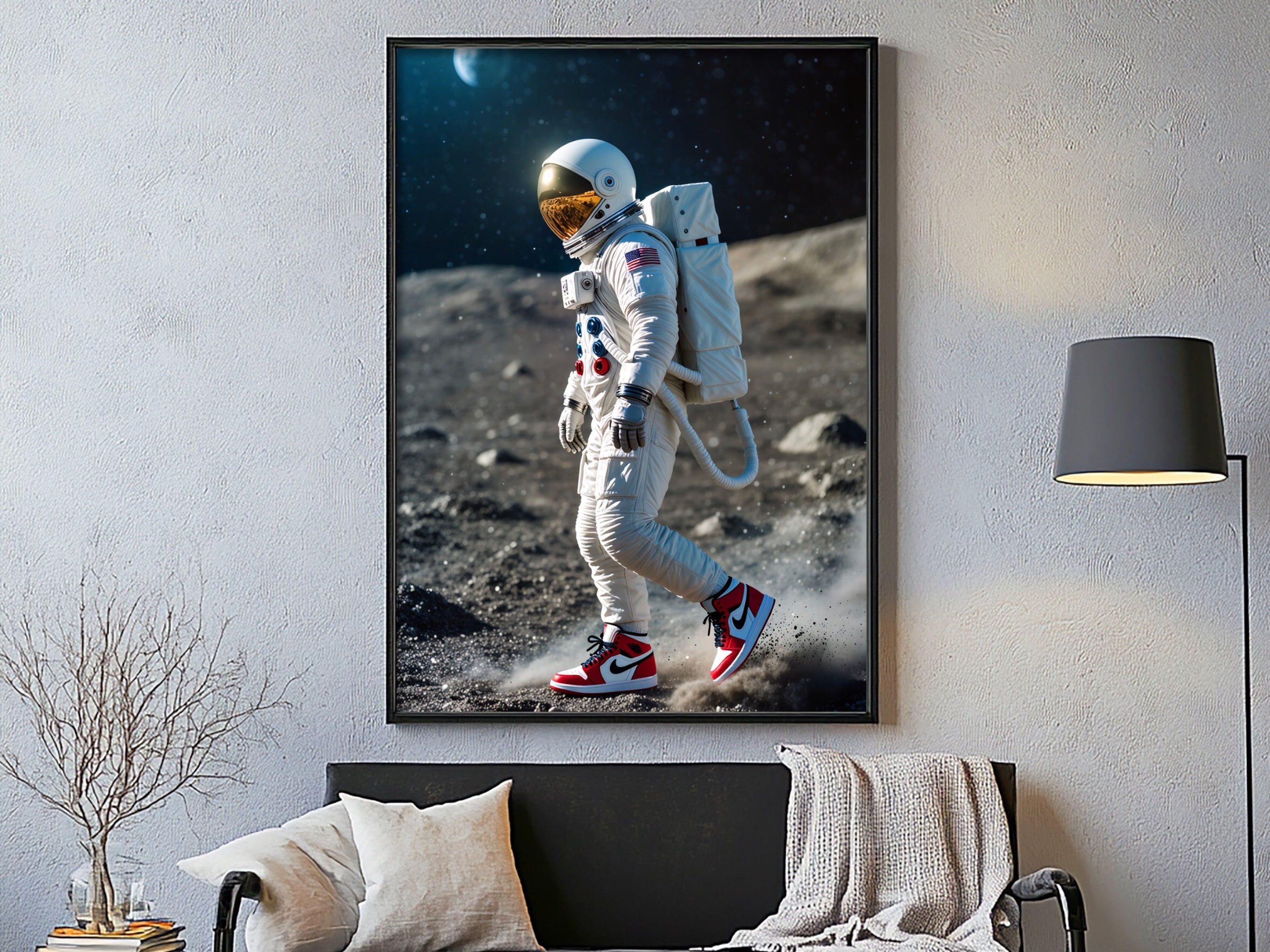 HYPEBEAST ASTRONAUT WALL ART